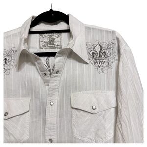 Ely 1878 Men's Long Sleeve Western Shirt Size XL